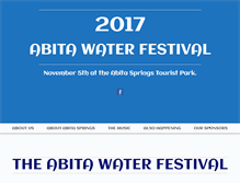 Tablet Screenshot of abitawaterfest.com